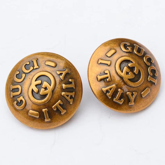Craft  20MM Metal Material Gucci Button For Handmade Apperal