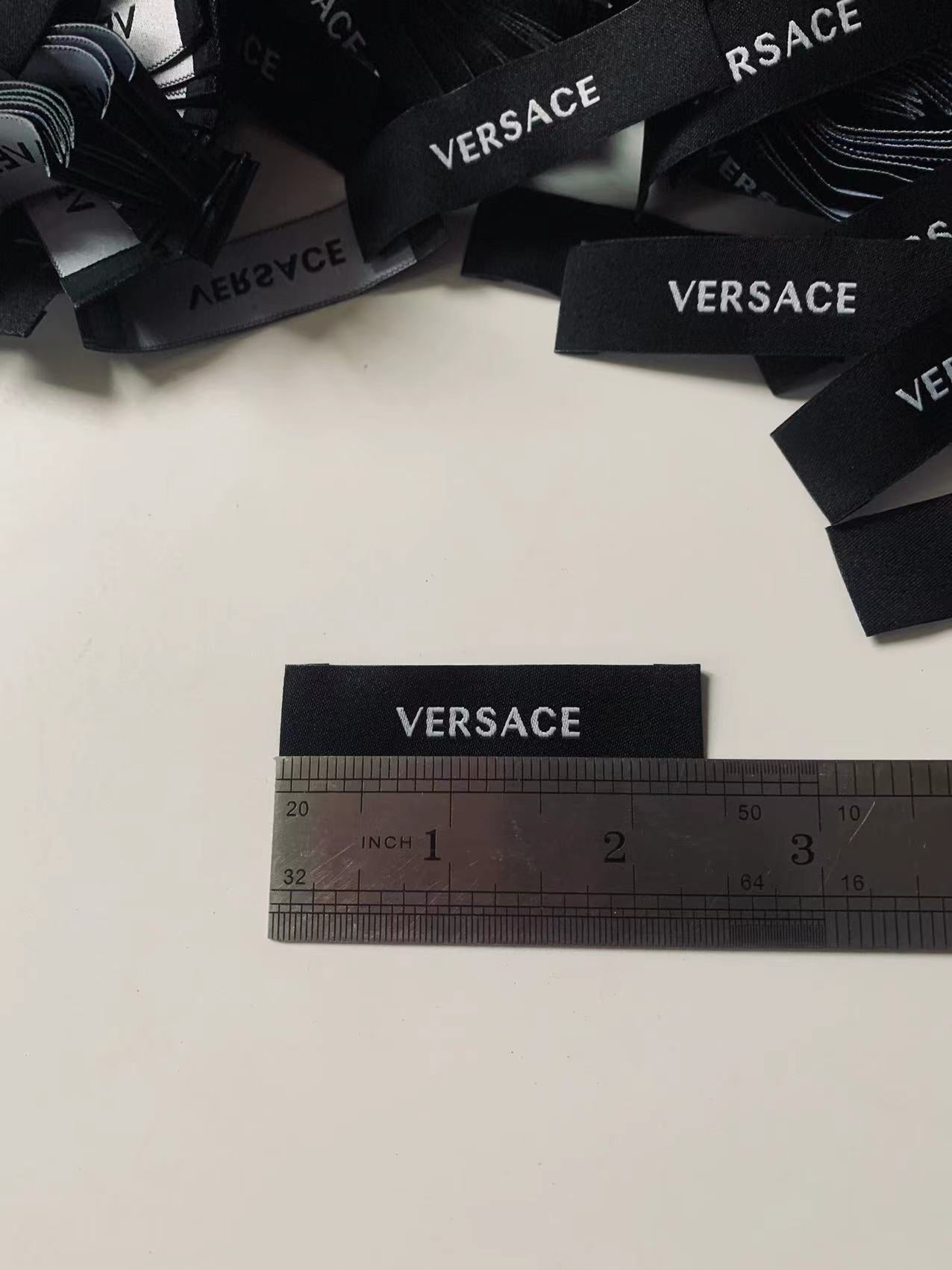 Classic Versace Label For Handmade Sewing Goods