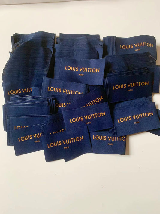 Classic Big Louis Vuitton 9x5 CM Label For Handmade Sewing Goods