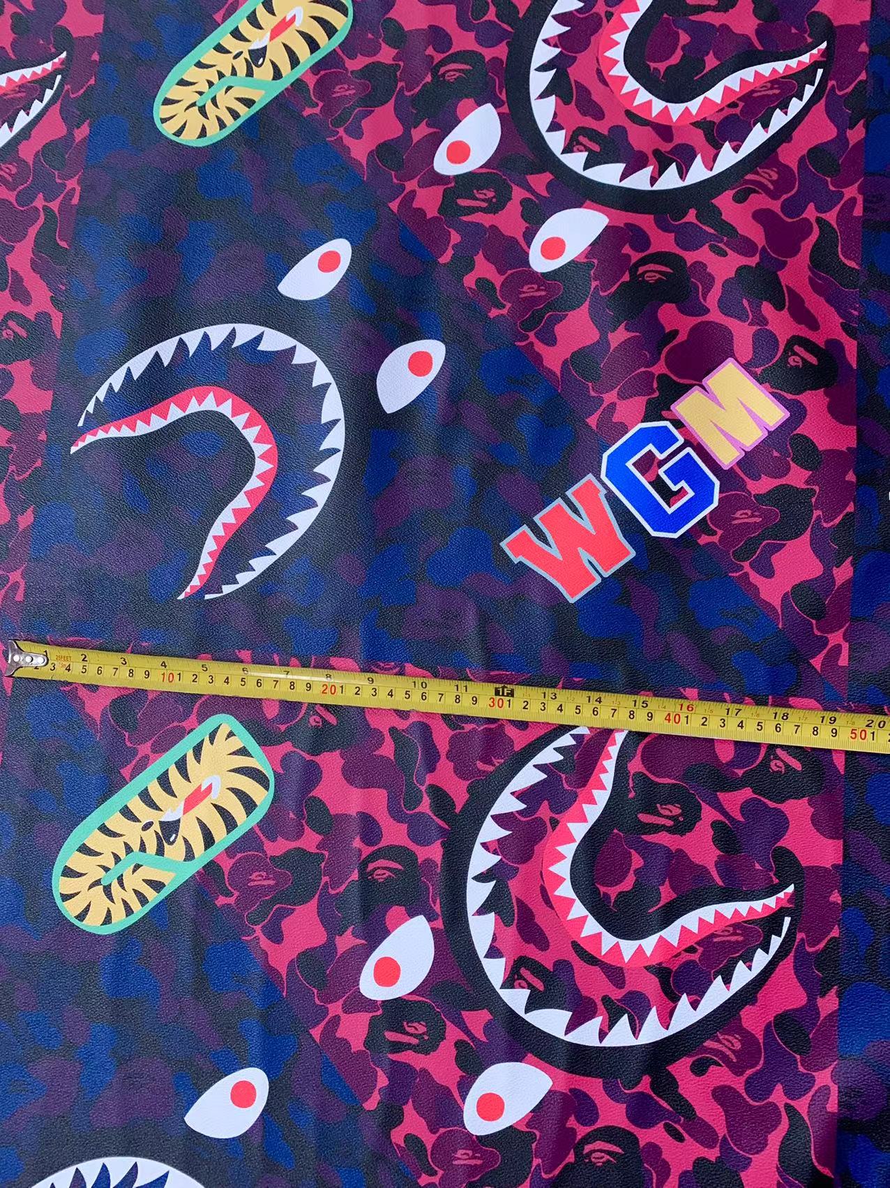 Camo BAPE Shark Teeth Bag - BAPE Hoodie