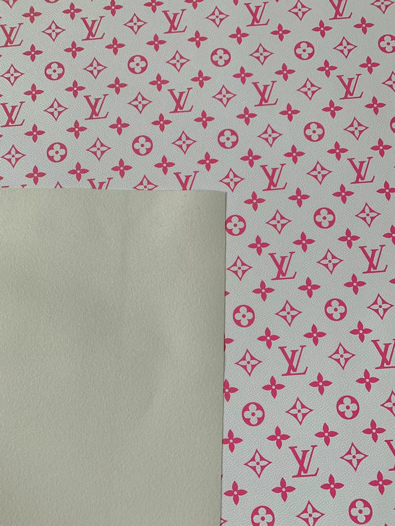 White & Pink Louis Vuitton Wallpaper