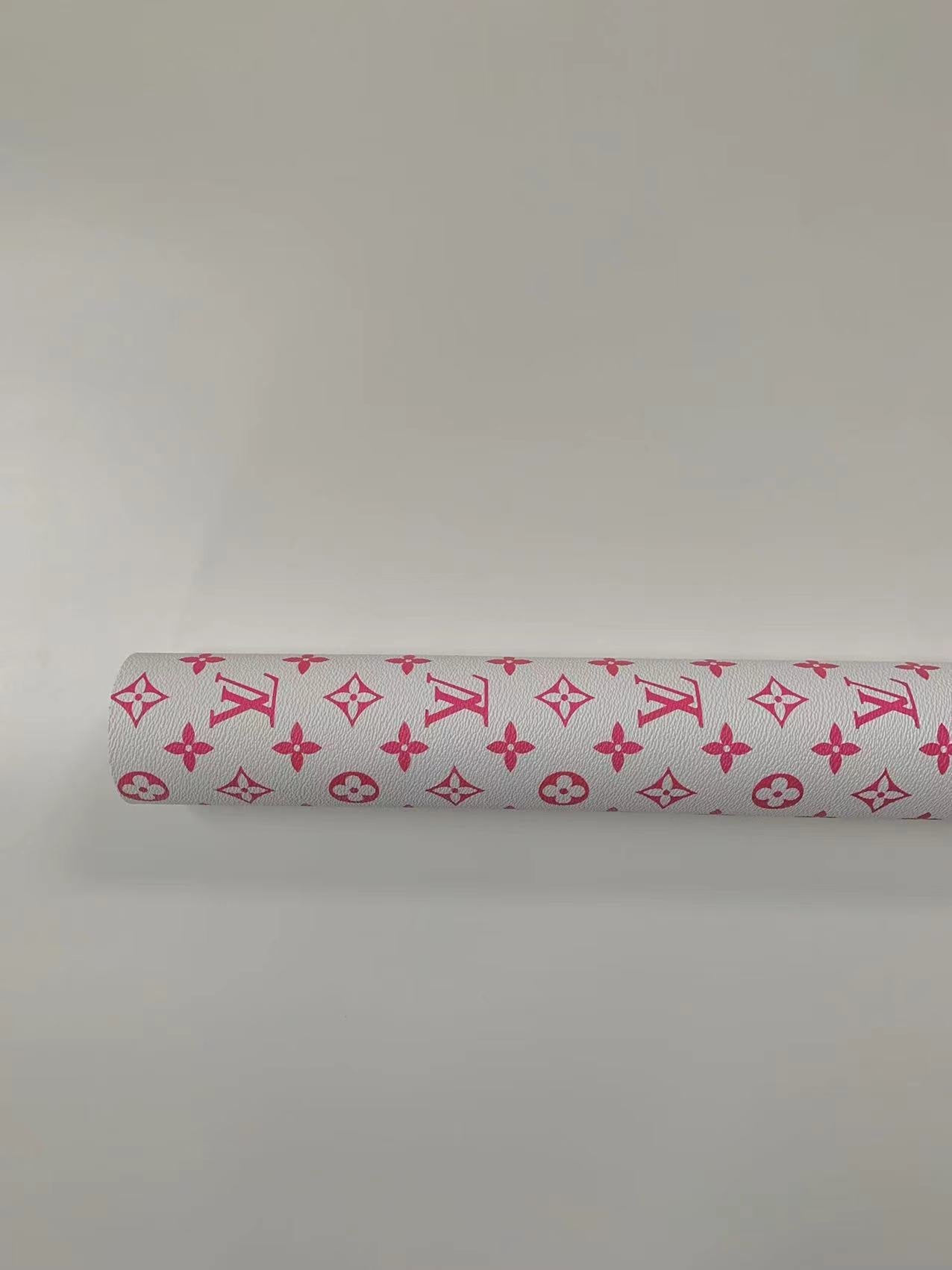 LV Fabric Pink Louis Vuitton Fabric – FabricViva