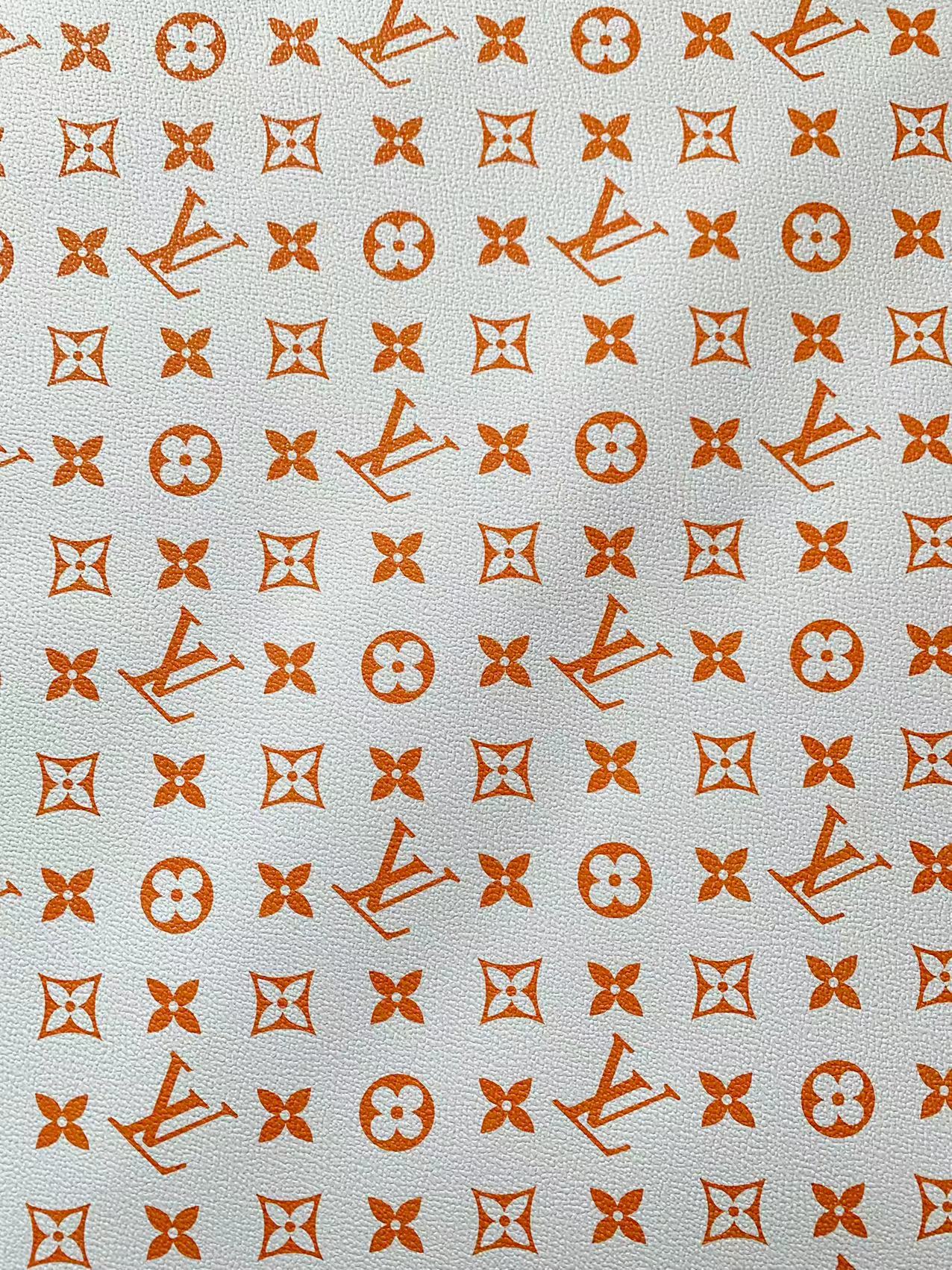 background orange louis vuitton wallpaper