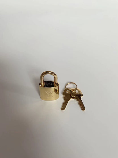 Fashion Gold LV Metal Locks For Handmade Goods