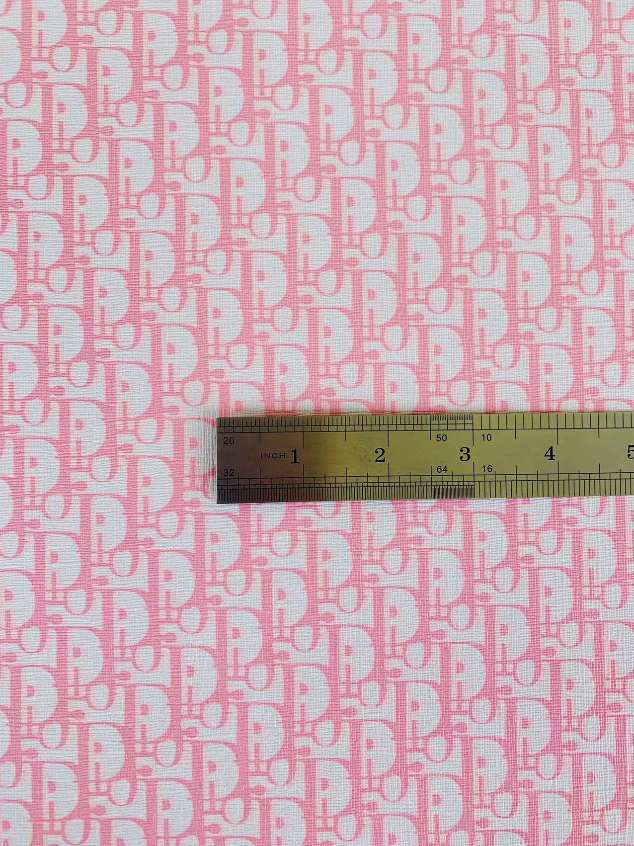 CD Monogram Inspired print on Spandex Fabric Stretch Jersey  logofabrics